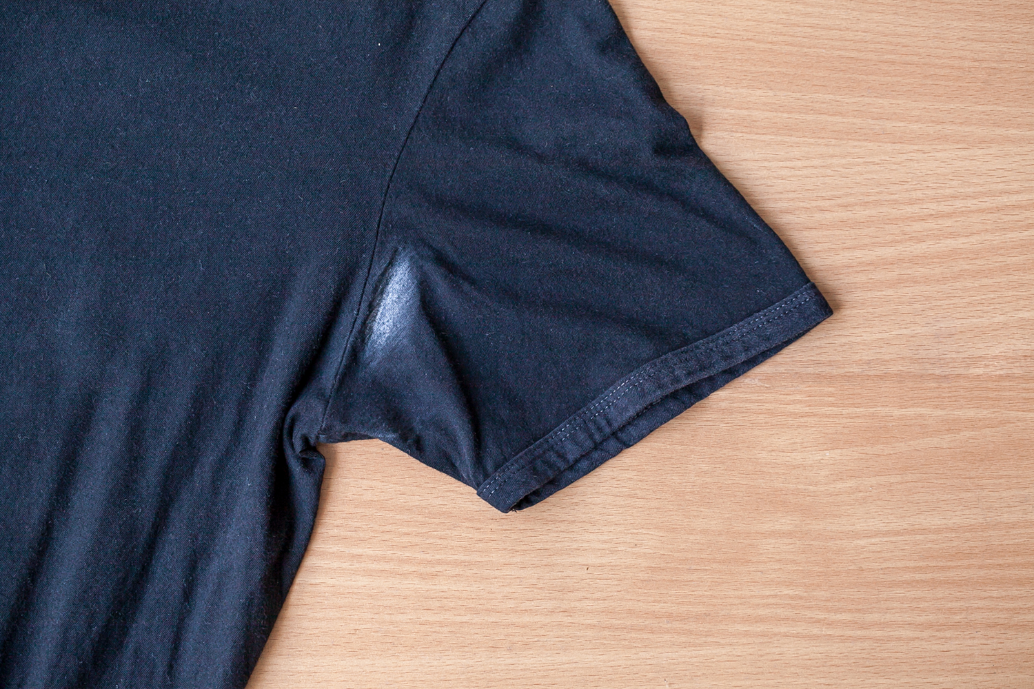 Get Rid of Deodorant Stains on Black Shirts