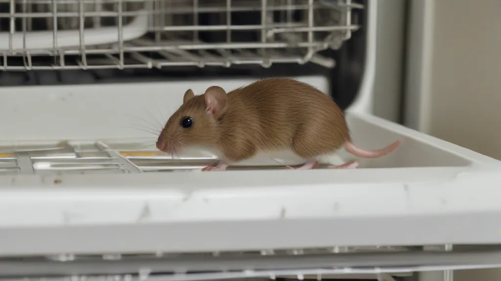 How to Get Rid of Mice Behind Dishwasher