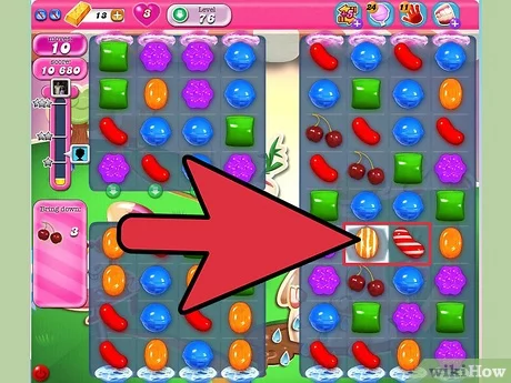 Get Rid of Cherries in Candy Crush